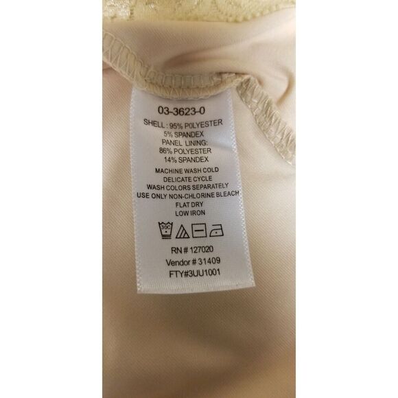 Shape Benefits by Chadwicks 3/4 Sleeve V-Neck Multicolor Floral Wrap Dress 6P - Picture 7 of 8